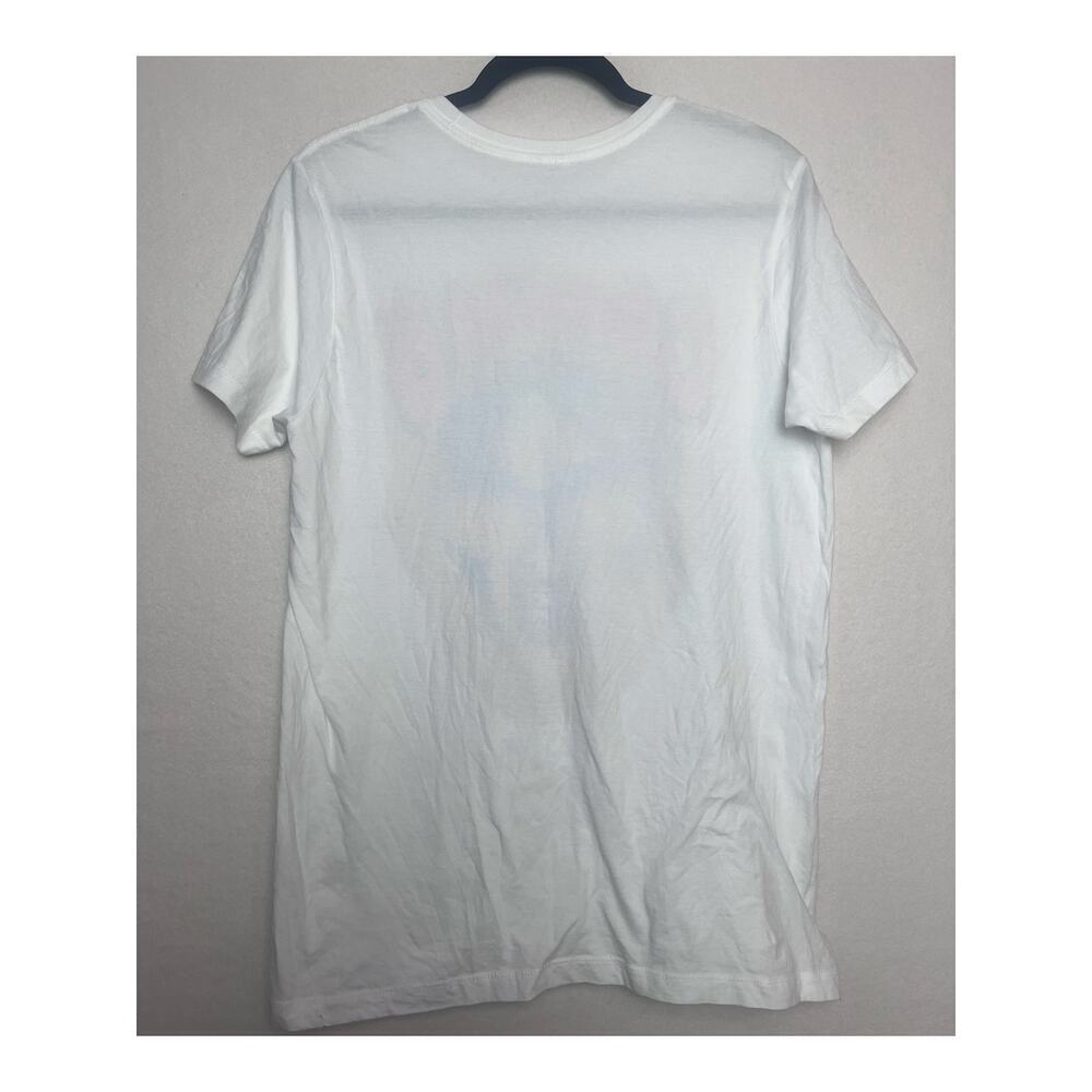 Cardi B Psychedelic Sunglasses Face Short Sleeve T-Shirt White Size Medium - Picture 6 of 6